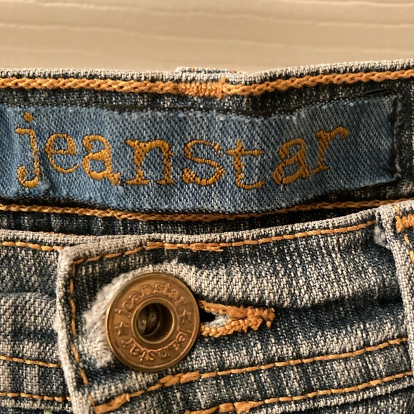 Jeanstar flare leg jeans with stonewashed look: good condition - Picture 4 of 12